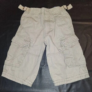 Mini Boden Boys Tan‎ Cargo Shorts 7Y 7 Years